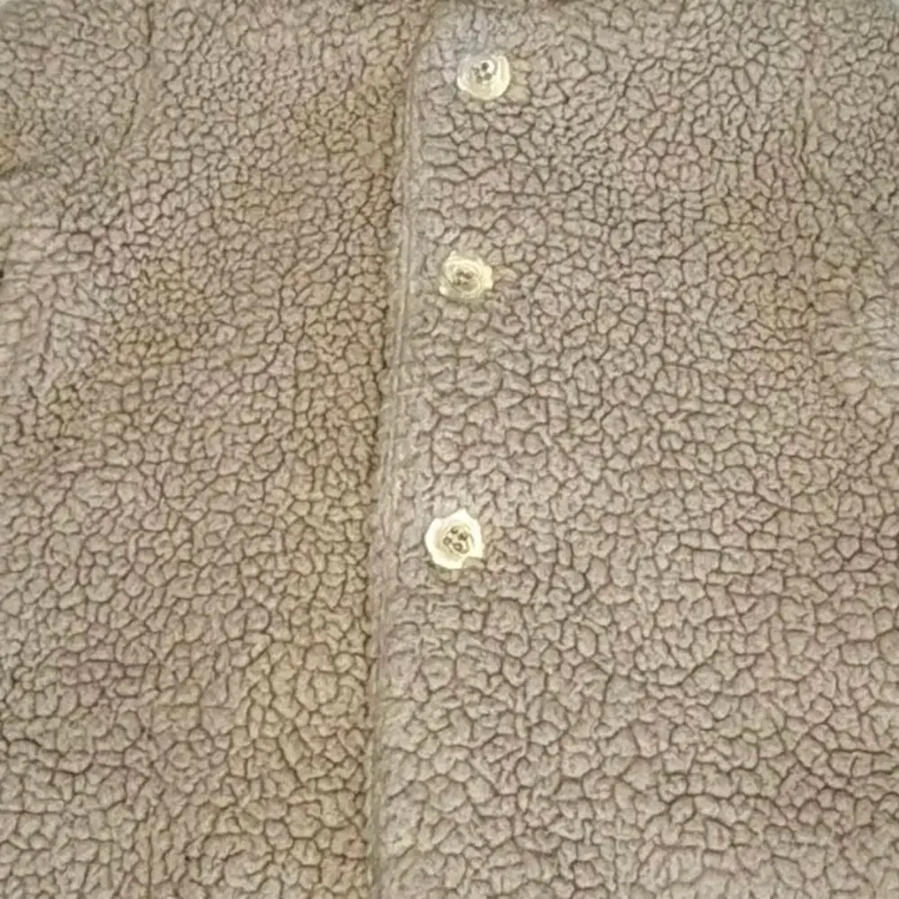 Baby Gap Teddy Bear Coat Girls/Boys 6–12M | Beige Sherpa Hooded Jacket
